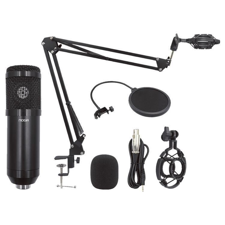 Microfono Hifi Streamer Con Brazo + Anti Pop St800 Noga - Imagen 2
