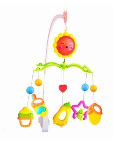 Super Cunero Movil Musical con Sonajeros 40x29x6cm Funtoys