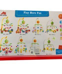 Super Cunero Movil Musical con Sonajeros 40x29x6cm Funtoys - Imagen 2