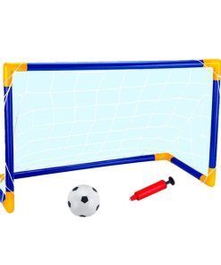 Super Juego De Futbol + Arco + Inflador 78cm Blister