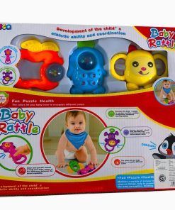 Conjunto De 3 Sonajeros 32x14x5cm Baby Rattle