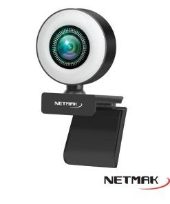 Web Cam Aro Led Usb Pack Full HD 04 Netmak