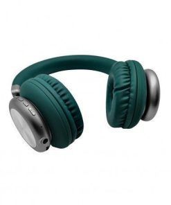Auricular Bluetooth HSG 178 Vintage Style Verde-Plateado GTC - Imagen 2