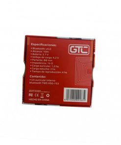 Auriculares Bluetooth In Ear Hsg 153 Gtc - Imagen 4