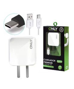 Pack x 10 Cargadores Celular 2 Usb 3.1A + Cable Tipo C Only - Imagen 2