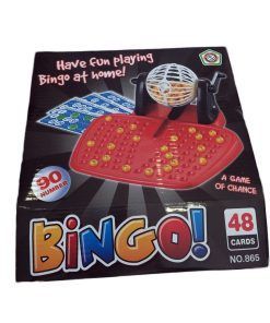 Juego De Mesa Bingo Con Bolillero 24x22x10cm Bingo!