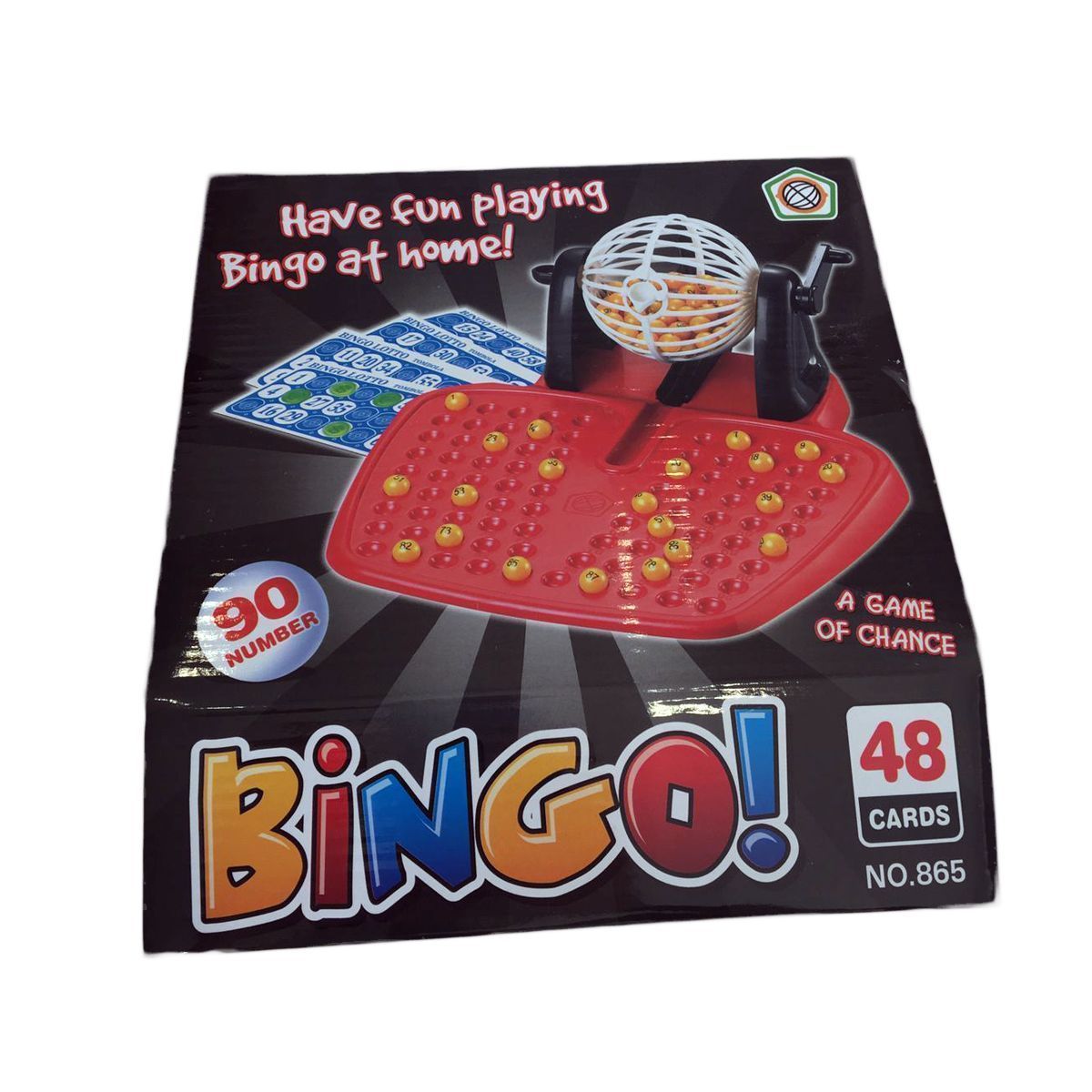 Juego De Mesa Bingo Con Bolillero 24x22x10cm Bingo!