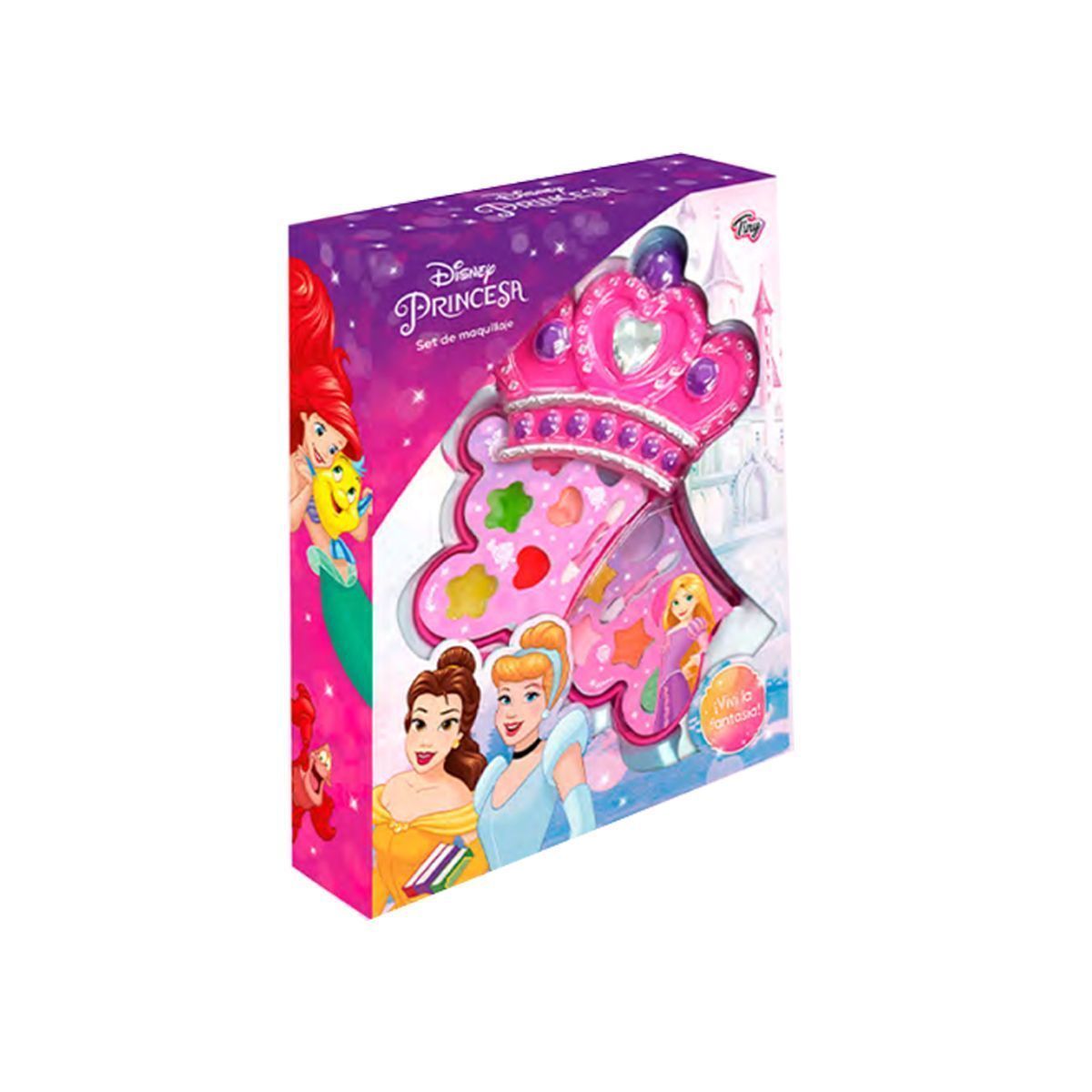 Set De Maquillaje Princesas Disney Corona 3128 25x19x5cm