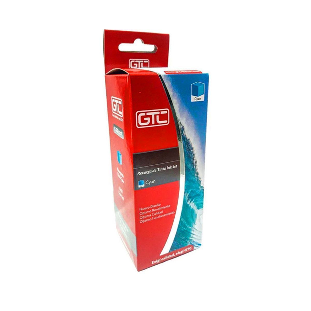 Botella Tinta Dosif Dye 504 Cyan 70ml GTC