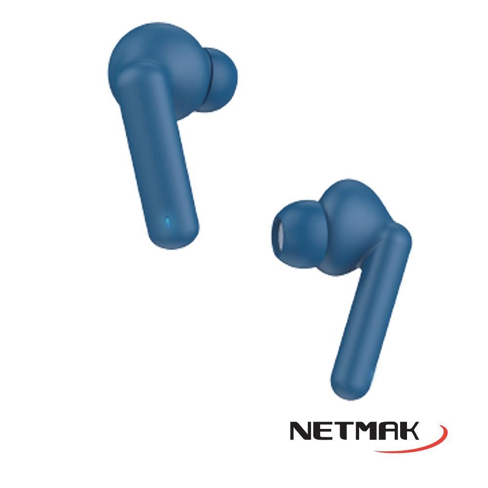 Auricular Bt Inear Touch Air 5 Pro + Duracion Azul Netmak - Imagen 4
