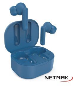 Auricular Bt Inear Touch Air 5 Pro + Duracion Azul Netmak