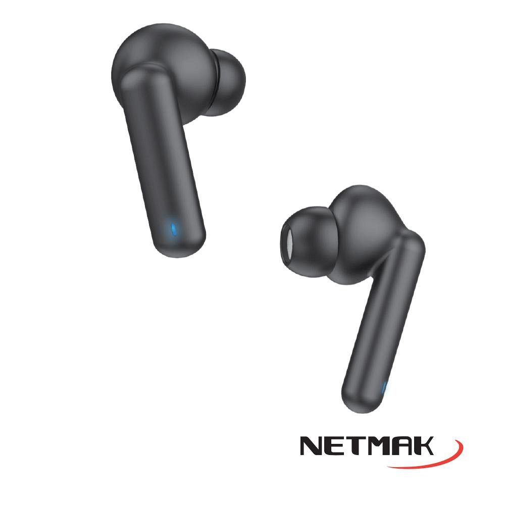 Auricular Bt Inear Touch Air 5 Pro + Duracion Black Netmak - Imagen 4