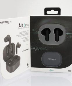 Auricular Bt Inear Touch Air 5 Pro + Duracion Black Netmak - Imagen 2