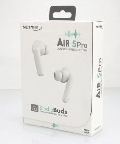 Auricular Bt Inear Touch Air 5 Pro + Duracion Blanco Netmak - Imagen 3