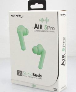 Auricular Bt Inear Touch Air 5 Pro + Duracion Verde Netmak - Imagen 3