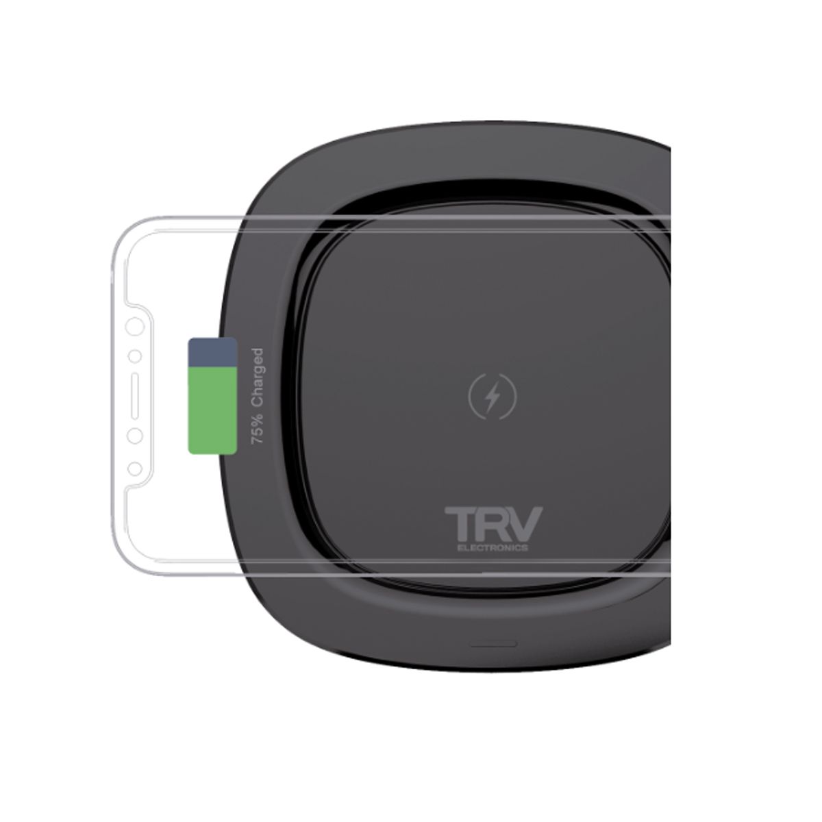 Cargador Inalambrico Celular Wel201 10w Trv