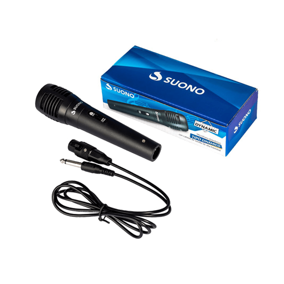 Microfono Karaoke Dinamico Cable 1.5 Plug 6.5m