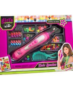 Trenzador Con Accesorios Girls Hair Beader 28x20x5cm