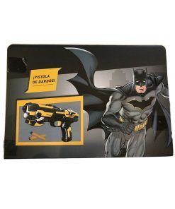 Pistola Lanza Dardos Con Luz Batman Original 25x17x6cm DC - Imagen 2