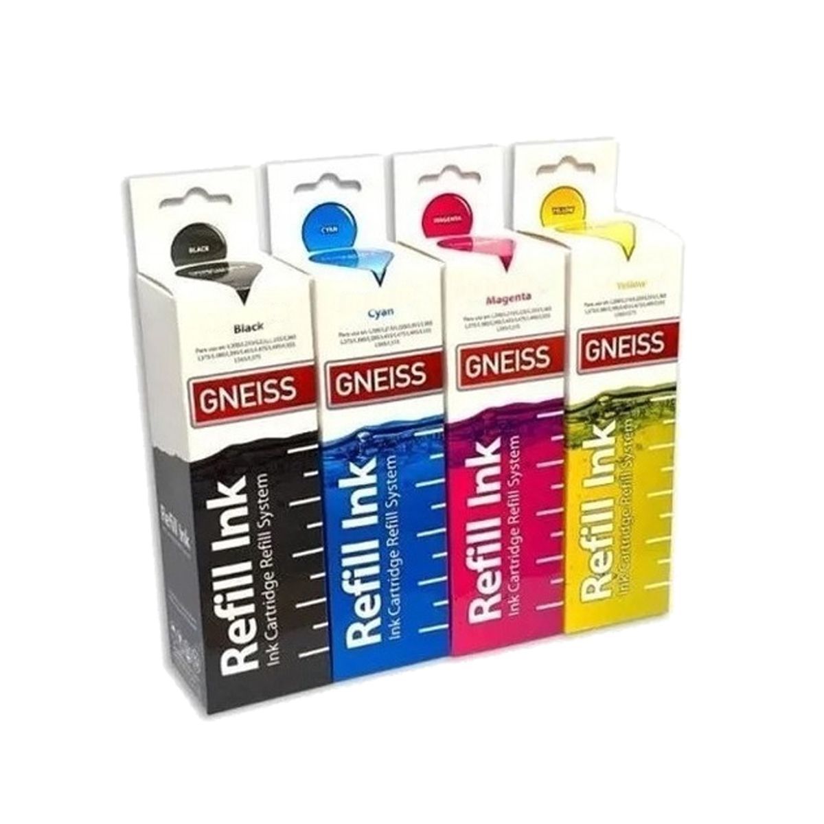 Botella Tinta Dosif Dye 544 Cian 70ml Gneiss L3150 - Imagen 2