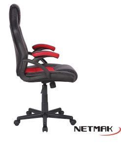 Silla Gamer Phontum Roja / Negro Netmak - Imagen 3