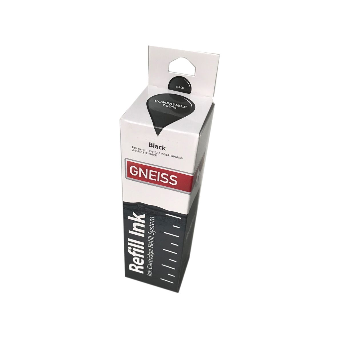Botella Tinta Dosif Dye 544 Black 70ml Gneiss L3150