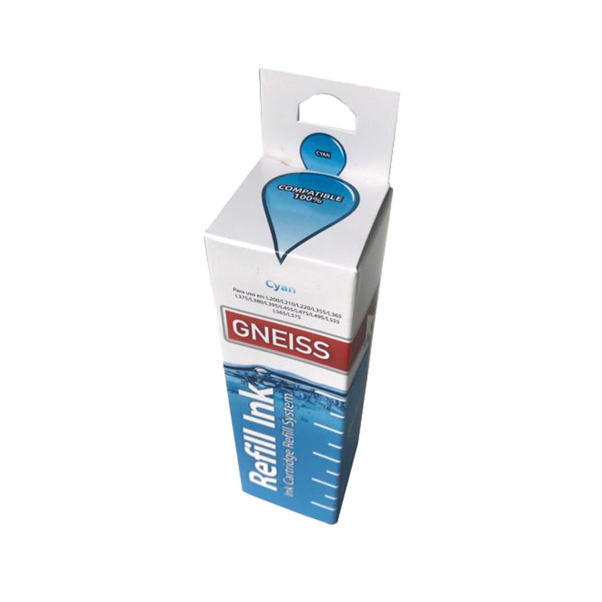 Botella Tinta Dosif Dye 544 Cian 70ml Gneiss L3150