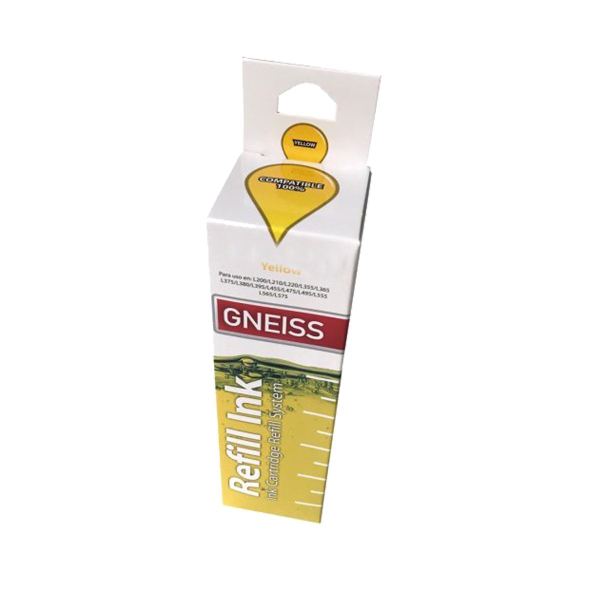 Botella Tinta Dosif Dye 544 Yellow 70ml Gneiss L3150