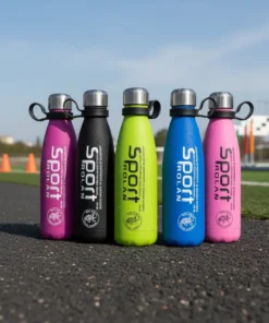 Botella Termica Sport 500ml Acero Inoxidable Colores