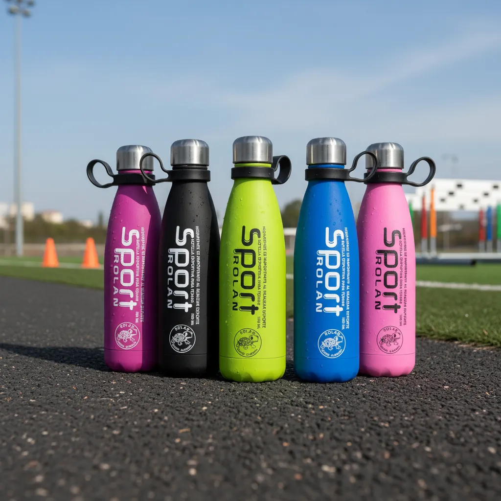 Botella Termica Sport 500ml Acero Inoxidable Colores