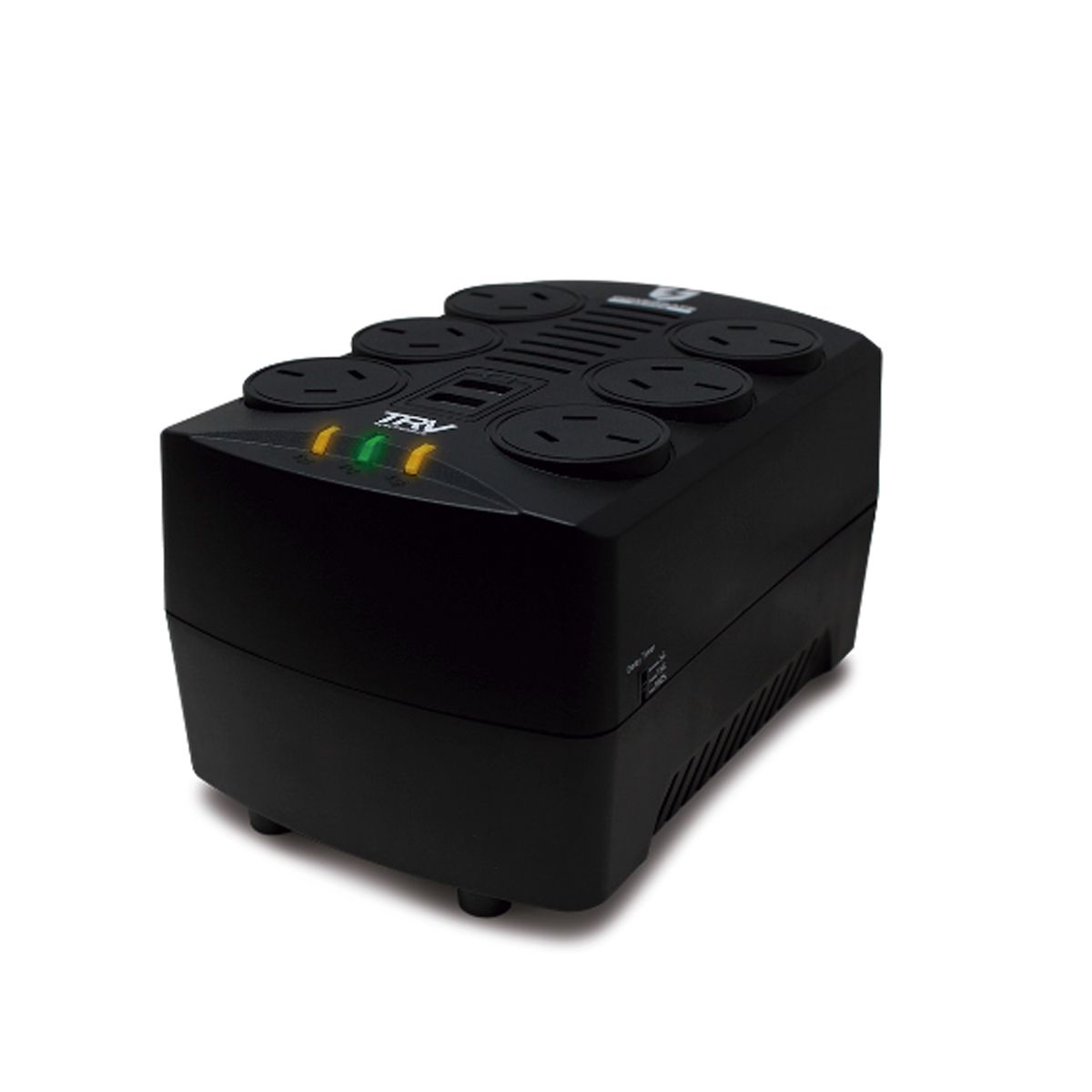 Estabilizador Powersafe 6 Tomas 2000va 2usb Trv - Imagen 2
