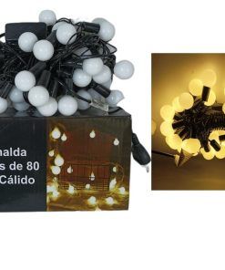 Luces Tipo Guirnalda Focos X 80 Led Calida - Imagen 2