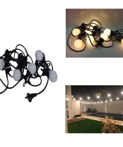 Guirnalda Luz Calida LED X 10 Focos 220v - Imagen 2