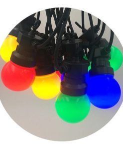 Guirnalda Luz Multicolor LED X 10 Focos 220v