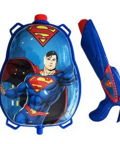 Mochila De Agua Con Pistola Superman 26x18x5.5 Dc 60913