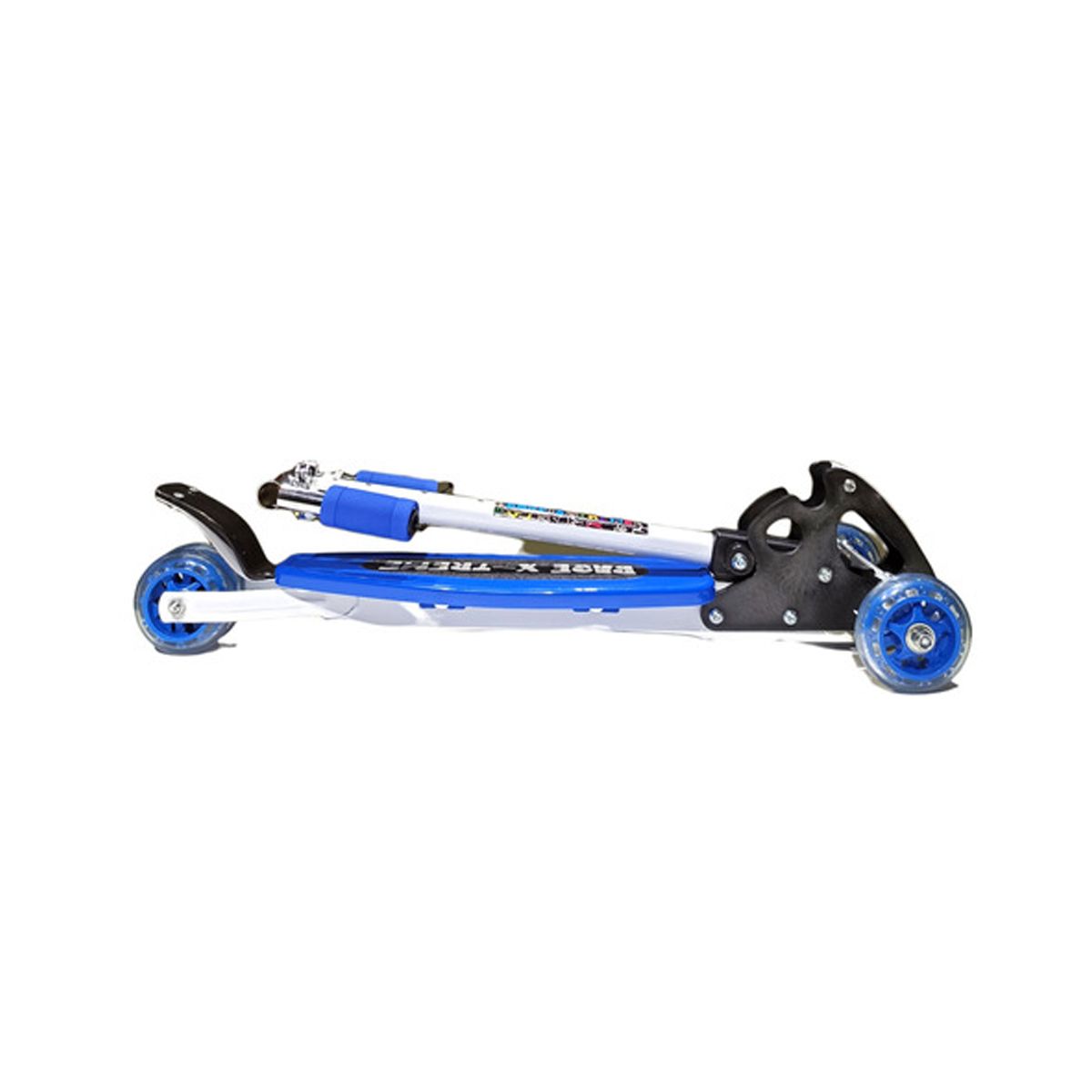 Monopatin 4 Ruedas Cuerpo Plastico Y Metalico Azul Base Extreme 77 X 66 X 13 Funtoys - Imagen 3