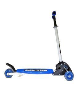 Monopatin 4 Ruedas Cuerpo Plastico Y Metalico Azul Base Extreme 77 X 66 X 13 Funtoys - Imagen 4