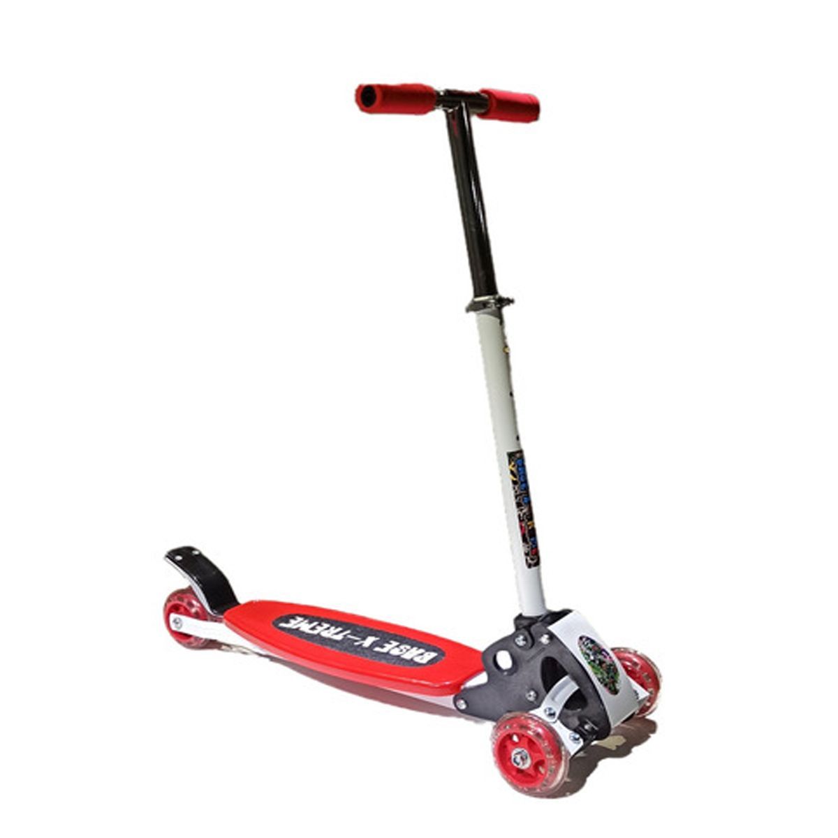 Monopatin 4 Ruedas Cuerpo Plastico Y Metalico Rojo Base Extreme 77 X 66 X 13 Funtoys (copia) - Imagen 4