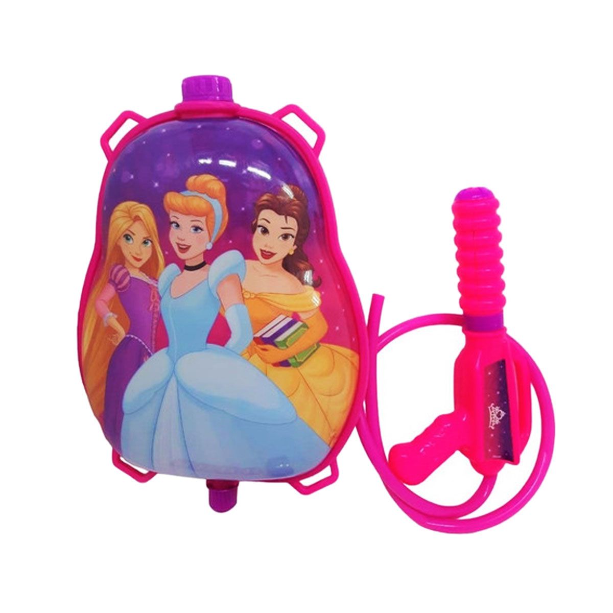 Mochila De Agua Con Pistola Princesas Disney 42x33x6cm - Imagen 4