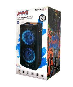 Alternative view of Parlante Karaoke Led Dinamita Doble 8" Netmak