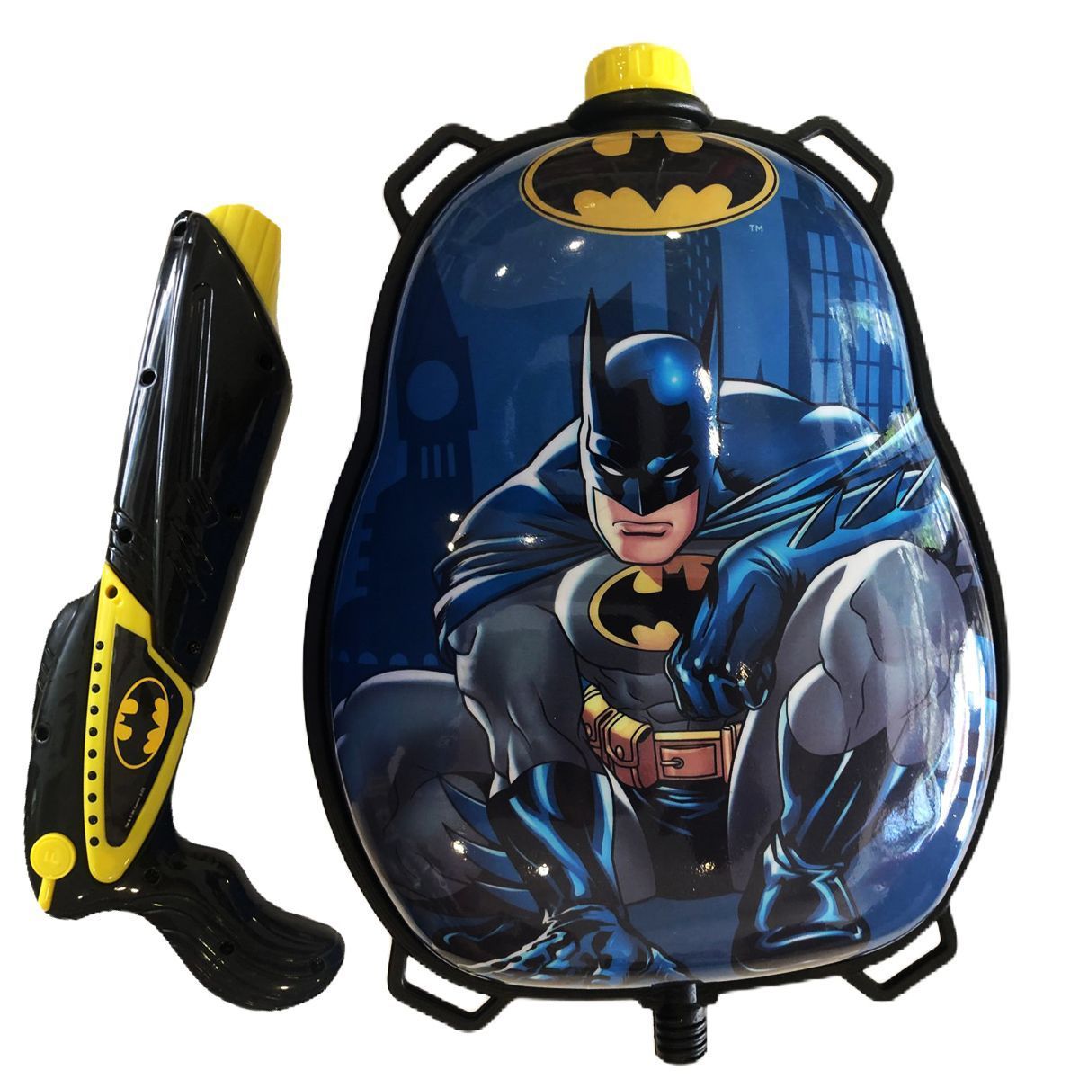 Mochila De Agua Con Pistola Batman Dc 8321