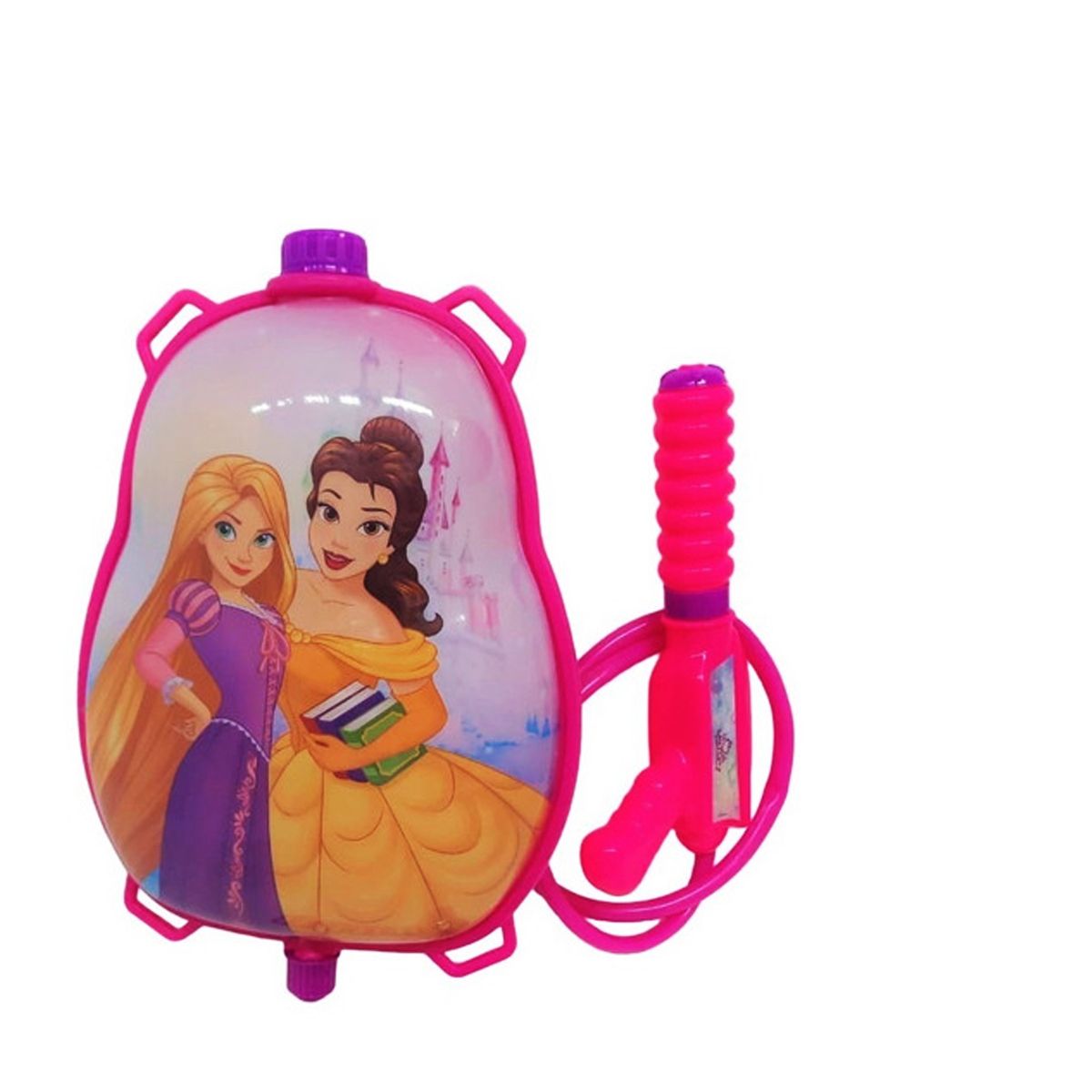 Mochila De Agua Con Pistola Princesas Disney 42x33x6cm - Imagen 3