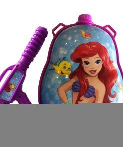Mochila De Agua Con Pistola Sirenita Disney 42x33x6cm 8715