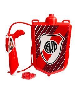 Mochila De Agua Con Pistola River Plate 47x36x6cm