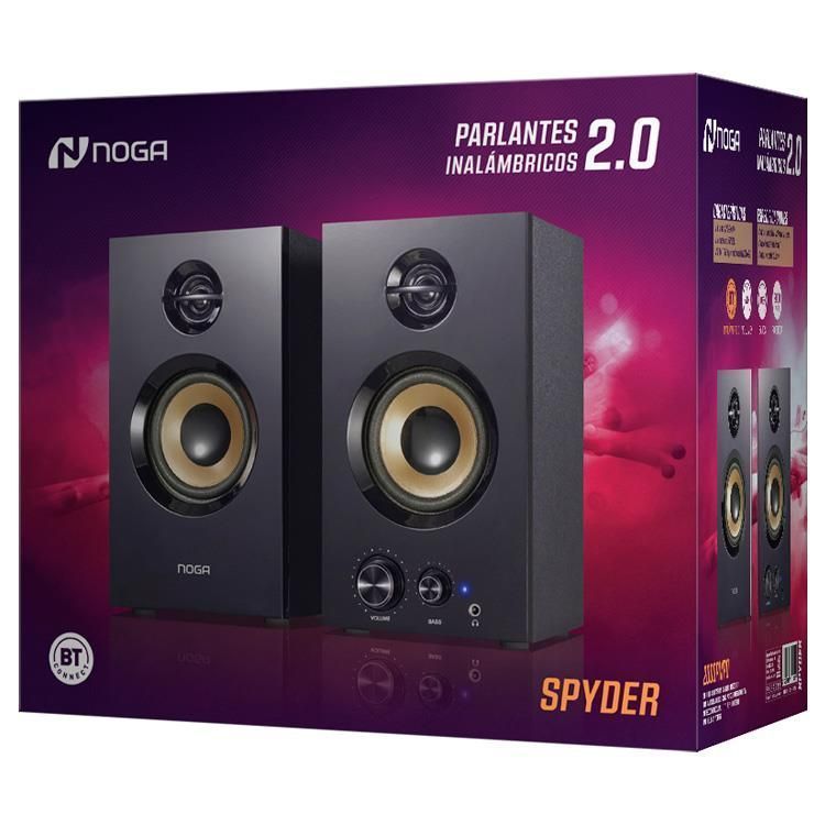 Parlante Home 2.0 Spyder 20w 220v Noga - Imagen 3