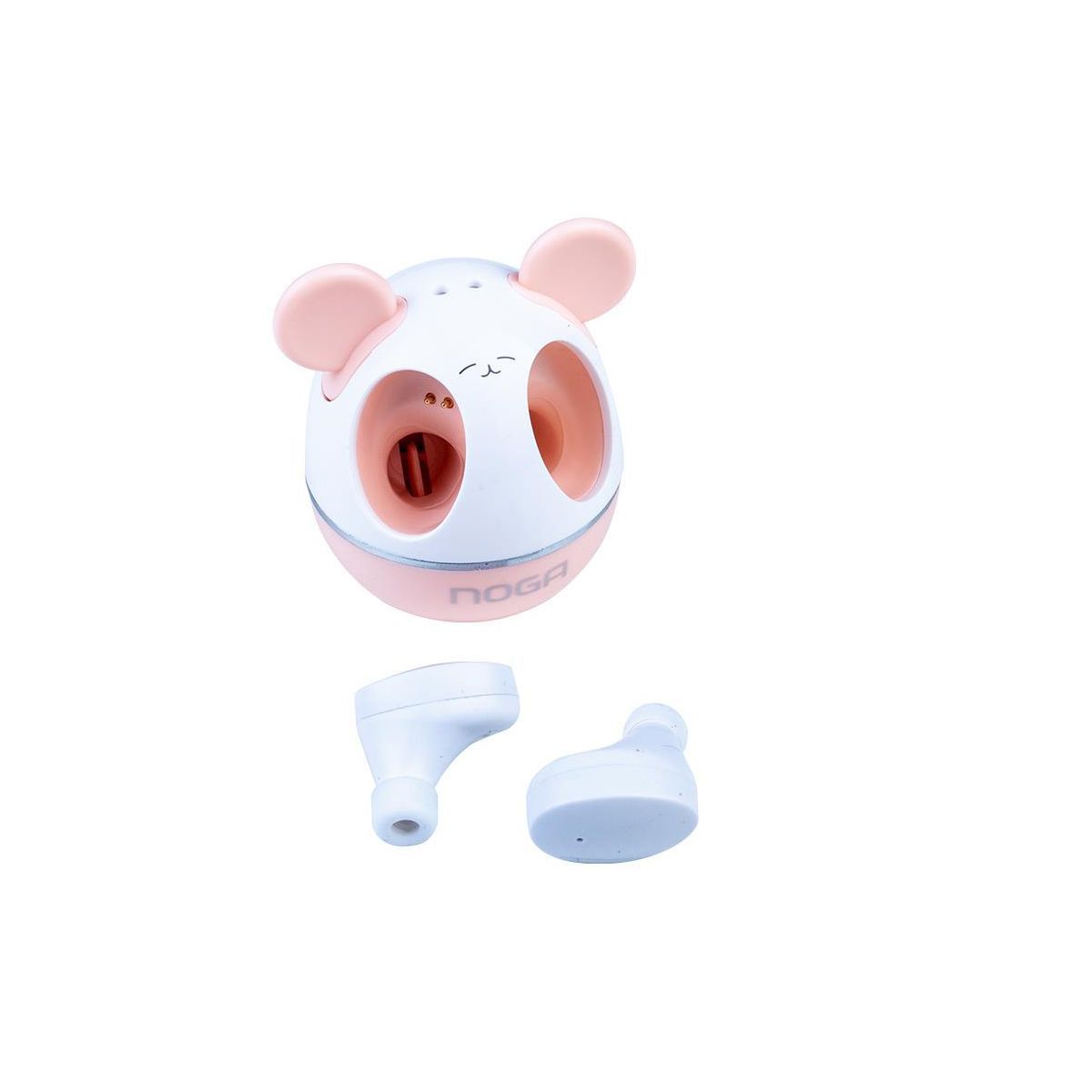 Auricular Bluetooth Twins 25 Panda Blanco Noga - Imagen 2