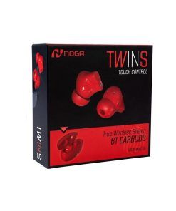 Auricular Bluetooth Twins 26 Rojo Noga