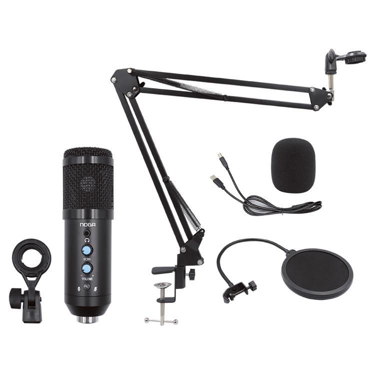 Microfono Hifi Streamer Con Brazo + Anti Pop St 700 Noga - Imagen 2