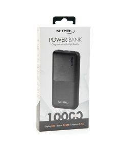 Cargador Power Bank 10000 Pb4 Micro Tipo C Netmak - Imagen 2
