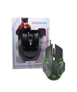 Mouse Gamer Usb Optico Anime M02 Gtc 2400dpi 6 Botones